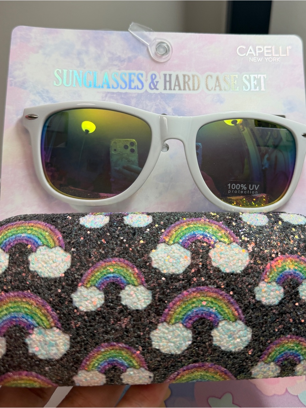 Capelli Sunglasses and Case Set NWT